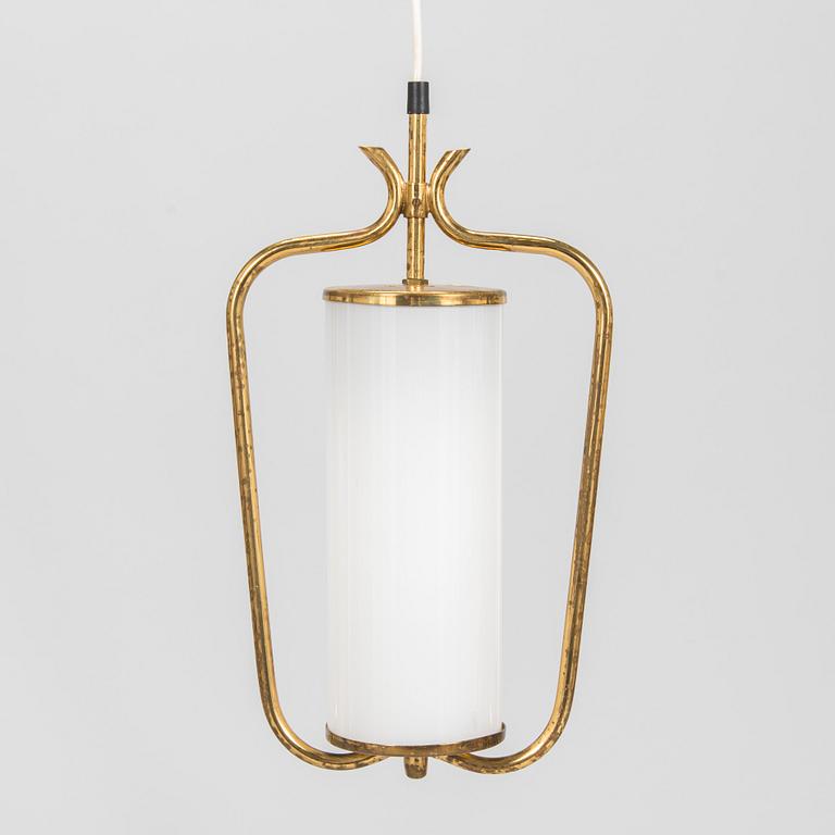 A mid-20th century pendant light for Valinte, Finland.