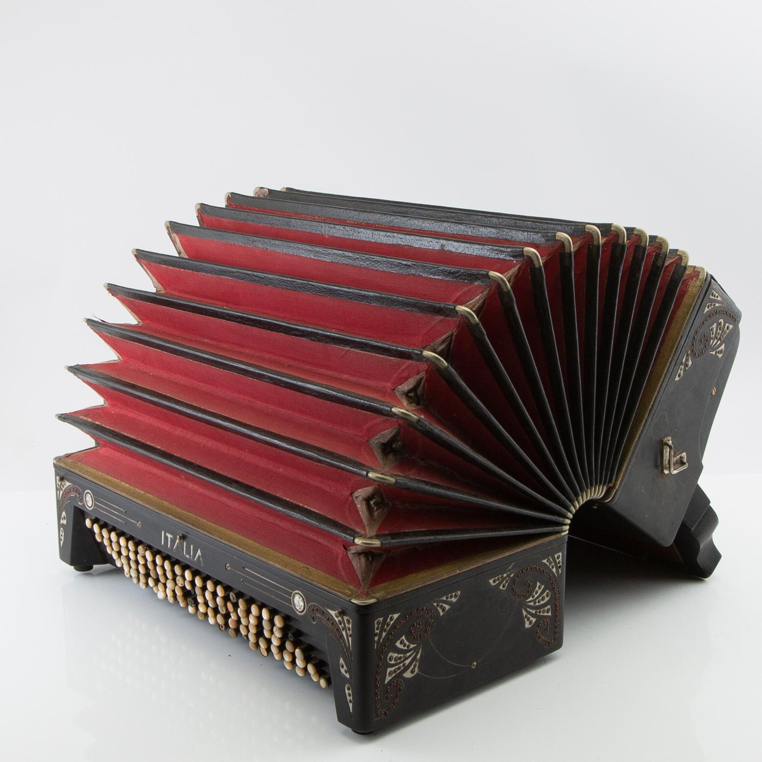 Paolo Soprani accordion, Italy, first half of the 20th century.