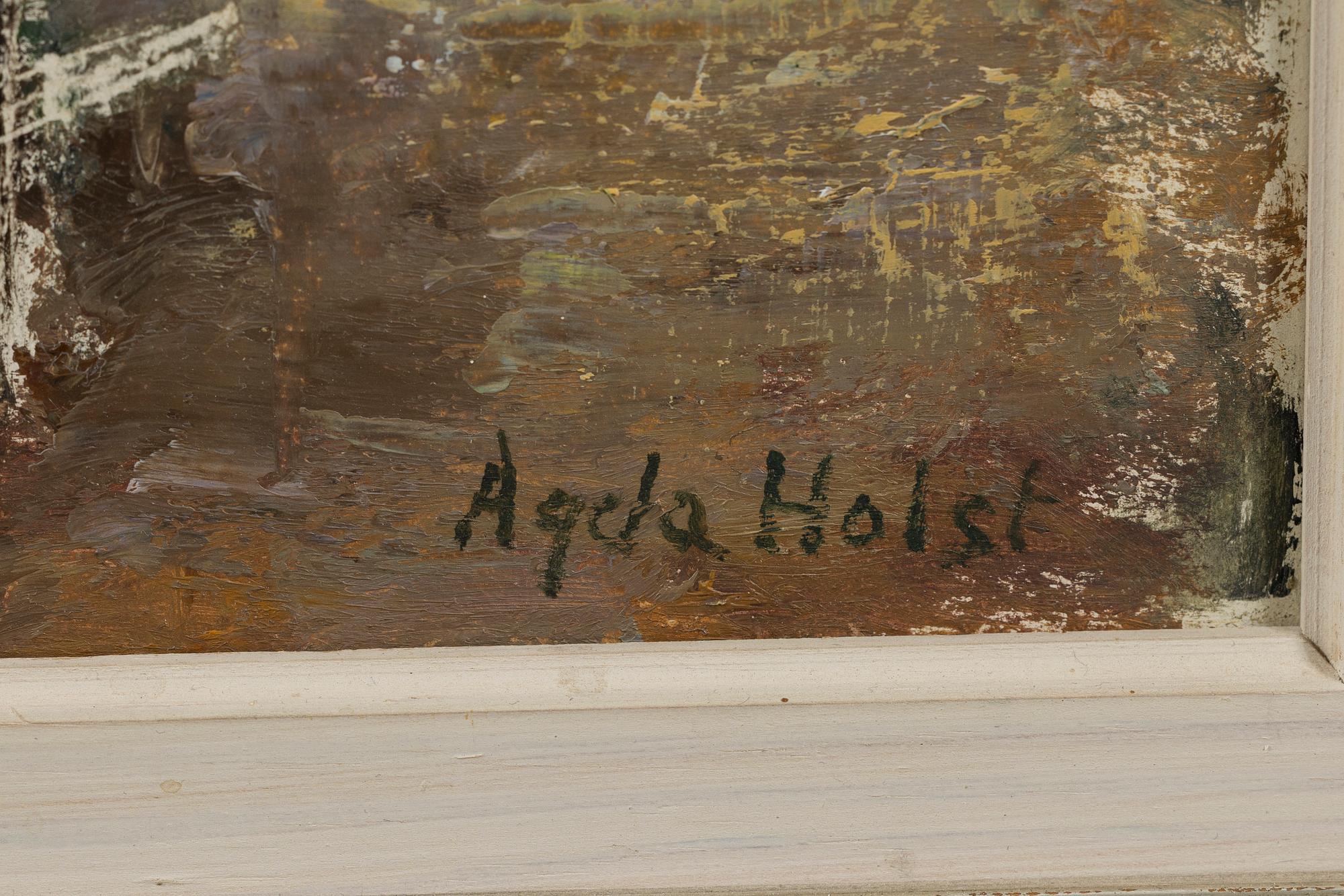 Agda Holst, "Månsken, Vitemölla", 1962.