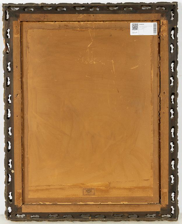 Anna Gardell-Ericson, Motiv från Visby, St Hansgatan med Drotten och St Lars ruin.