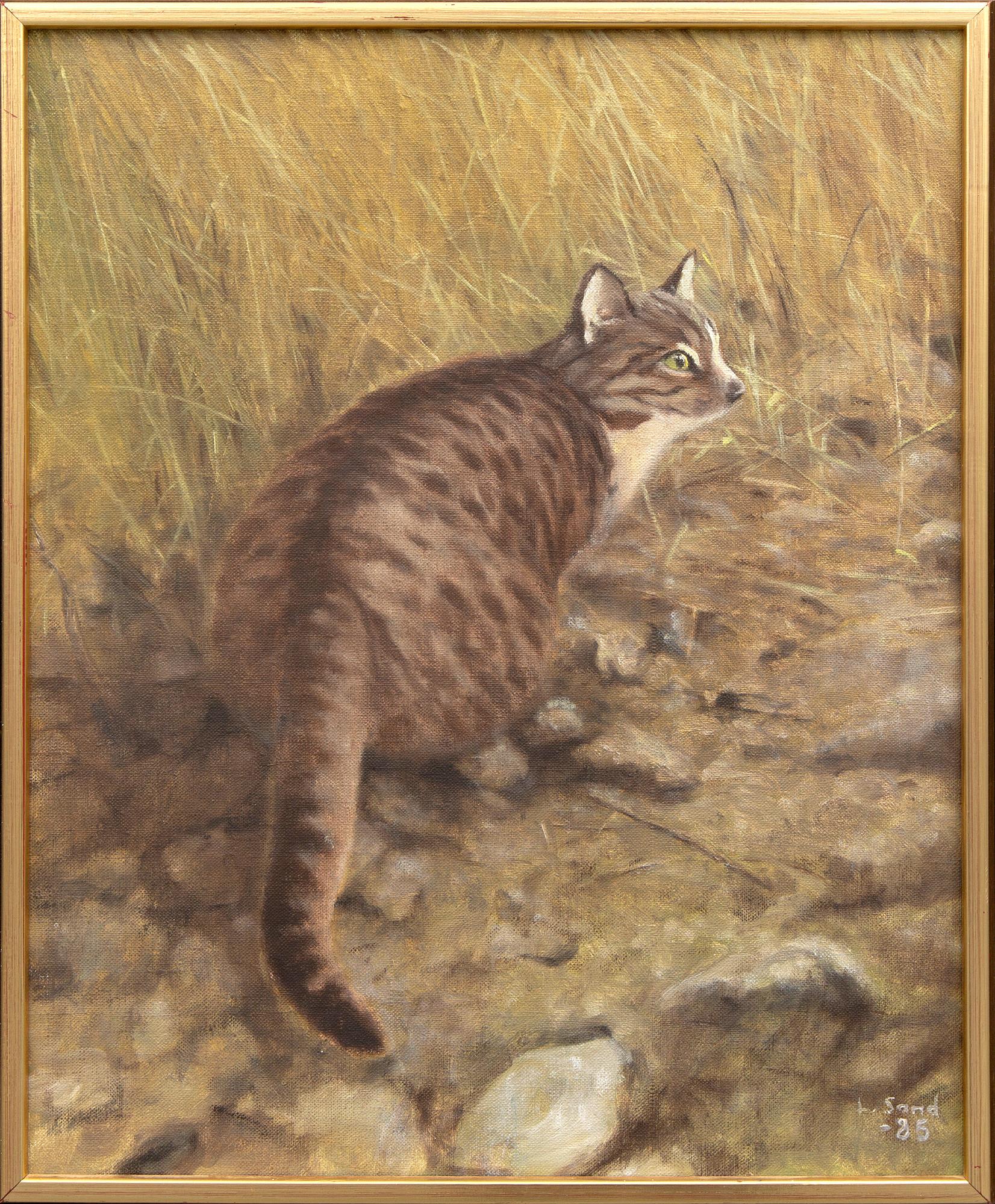 Lennart Sand, oil on canvas signed and dated 85.