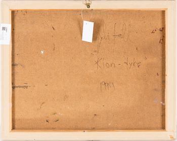 JOHANNES FALK, pannå. Signerad och daterad 1994 a tergo.