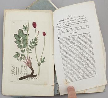 JOHAN WILHELM PALMSTRUCH, "Svensk Botanik, vol I-V. 1803-1805.