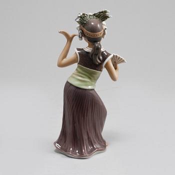 FIGURIN, porslin, Dahl Jensen, Danmark, 1900-tal.