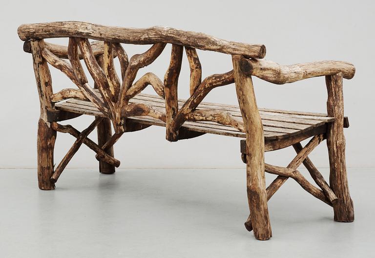 TRÄDGÅRDSMÖBLER, 4 delar, 1900-talets andra hälft.