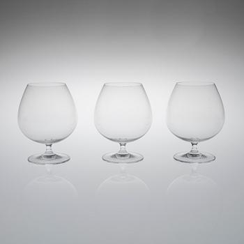 DRICKSGLAS, 7 st, "Vinum" Riedel, Österrike 1900-talets slut.