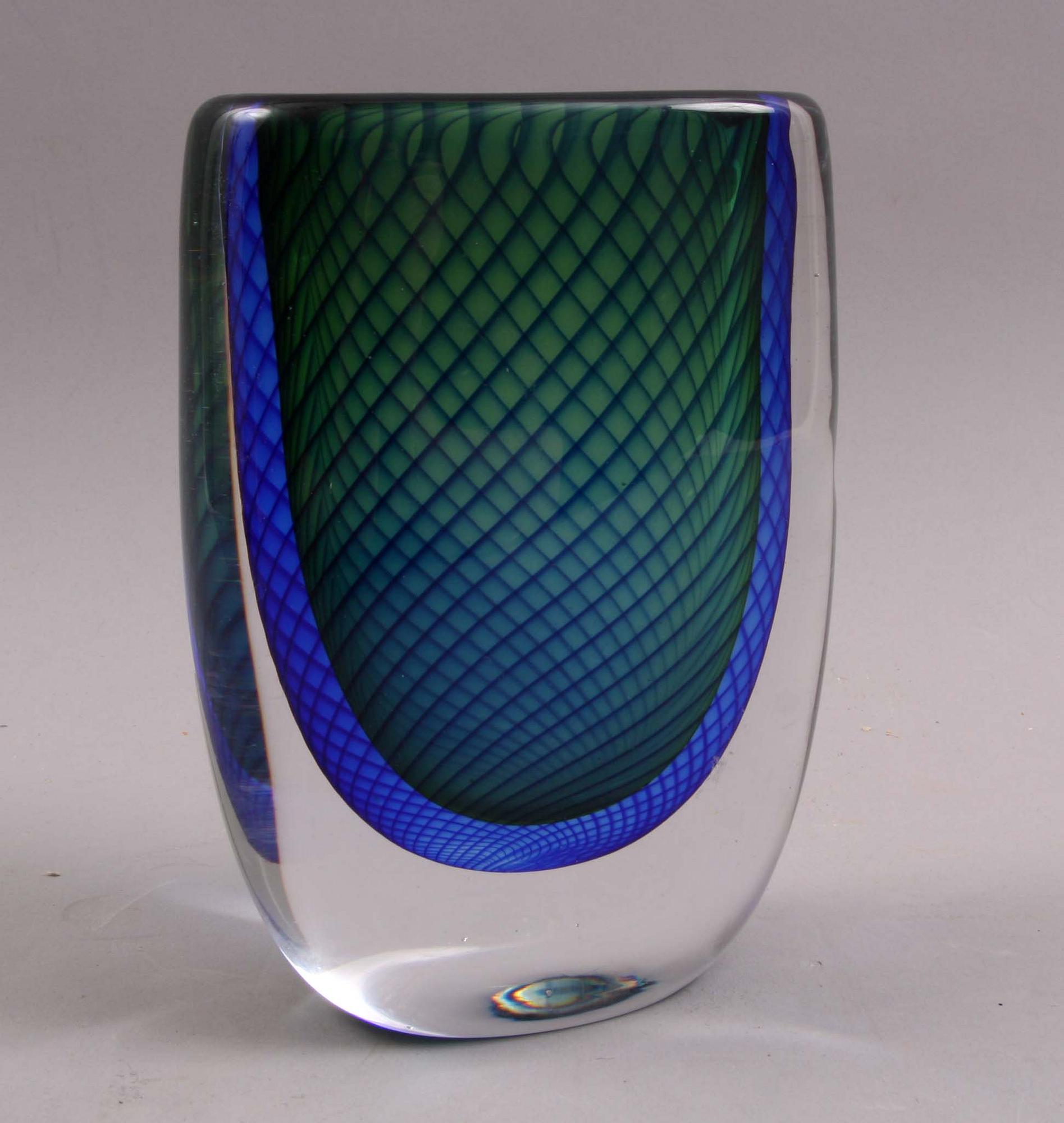 VAS, glas, Vicke Lindstrand, Kosta.