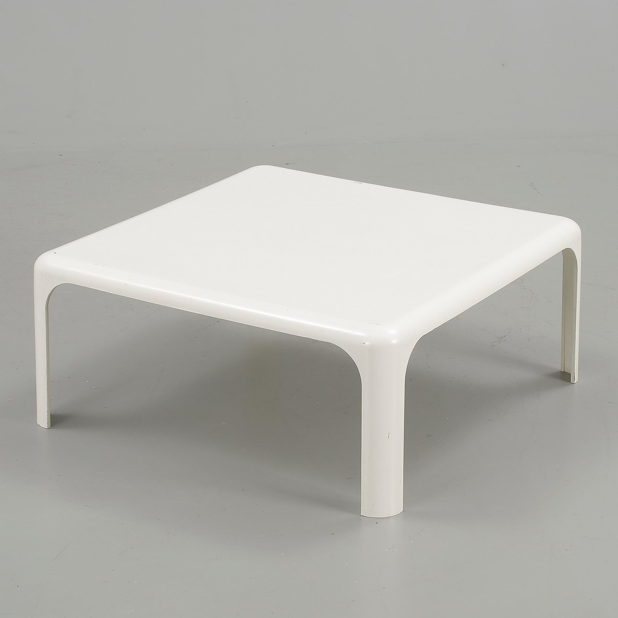 SOFFBORD, Modell "Demetrio 70", design Vico Magistretti, för Studio Artemide Milano, Italien, 1970-tal.