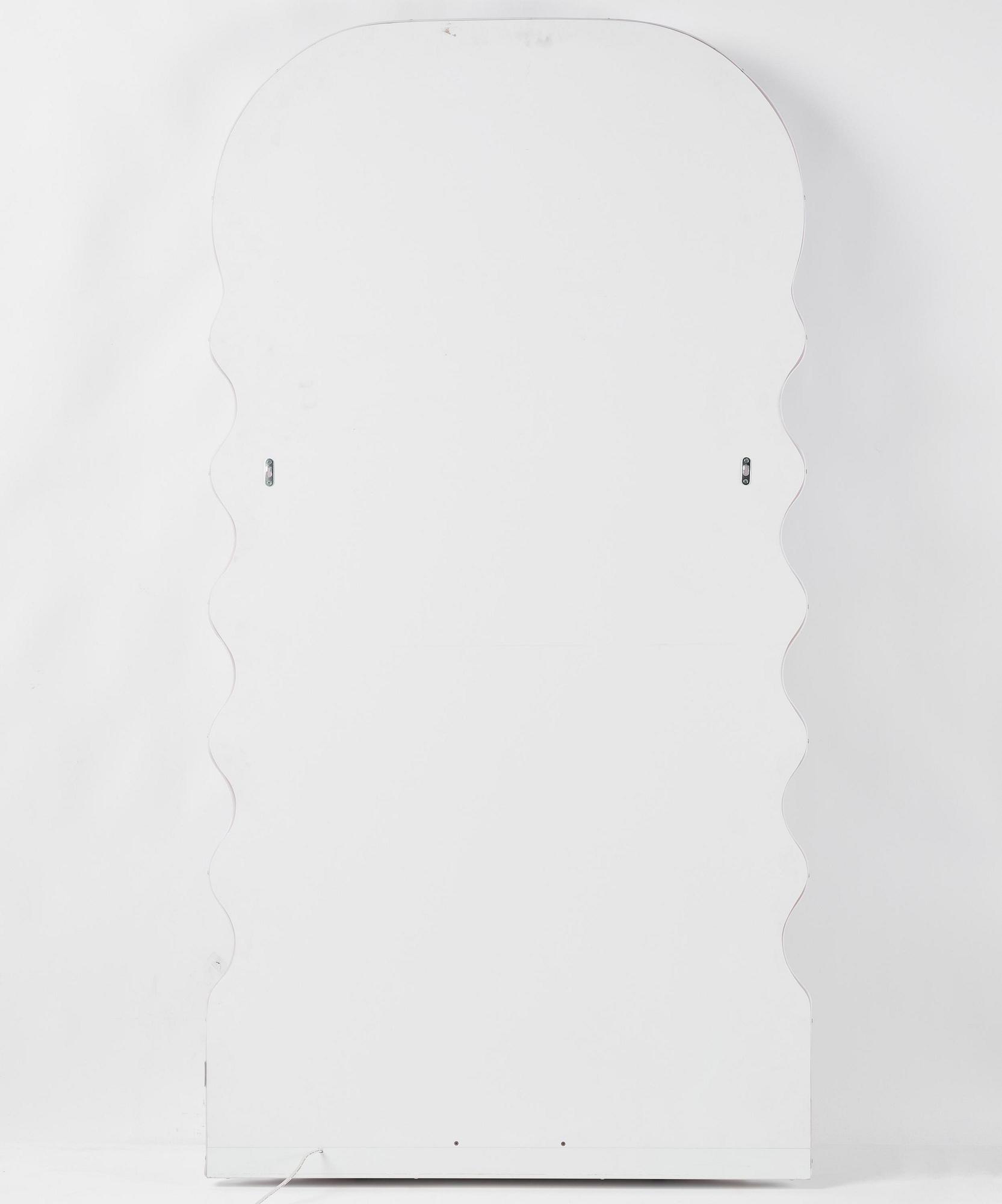 Ettore Sottsass, an "Ultrafragola" mirror, Poltronova, Italy, 21st century.