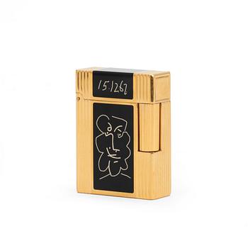 493. S.T. DUPONT Picasso, a lighter, limited edition 1539 of 6000.