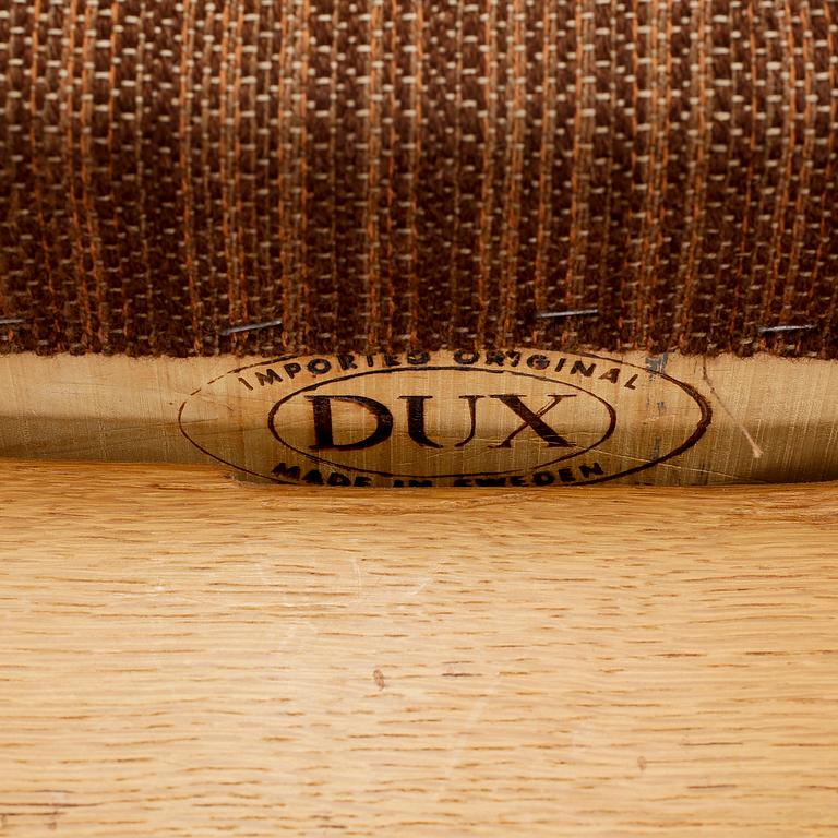 FÅTÖLJ MED FOTPALL, "Profil", Folke Ohlsson, DUX, 1950-60-tal.