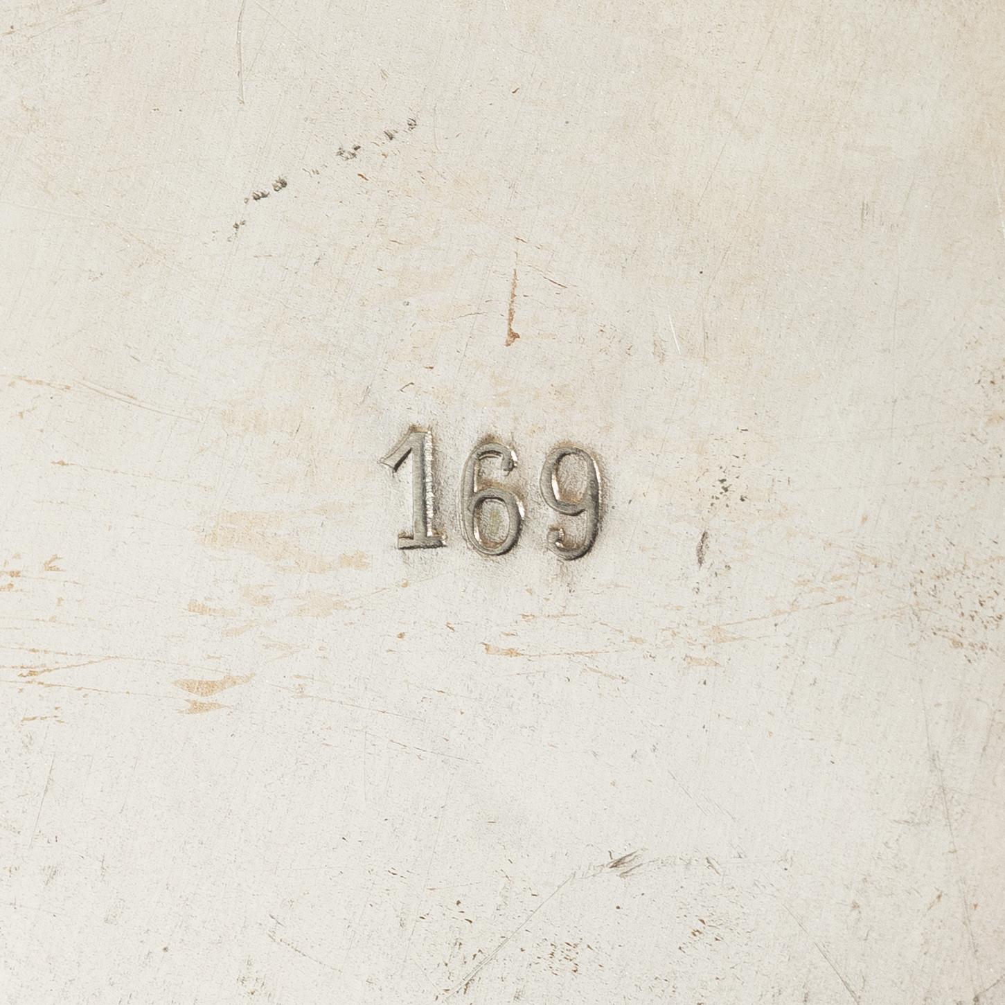 An Art Nouveau dish, WMF (Würtembergische Metallwarenfabrik), early 20th century.