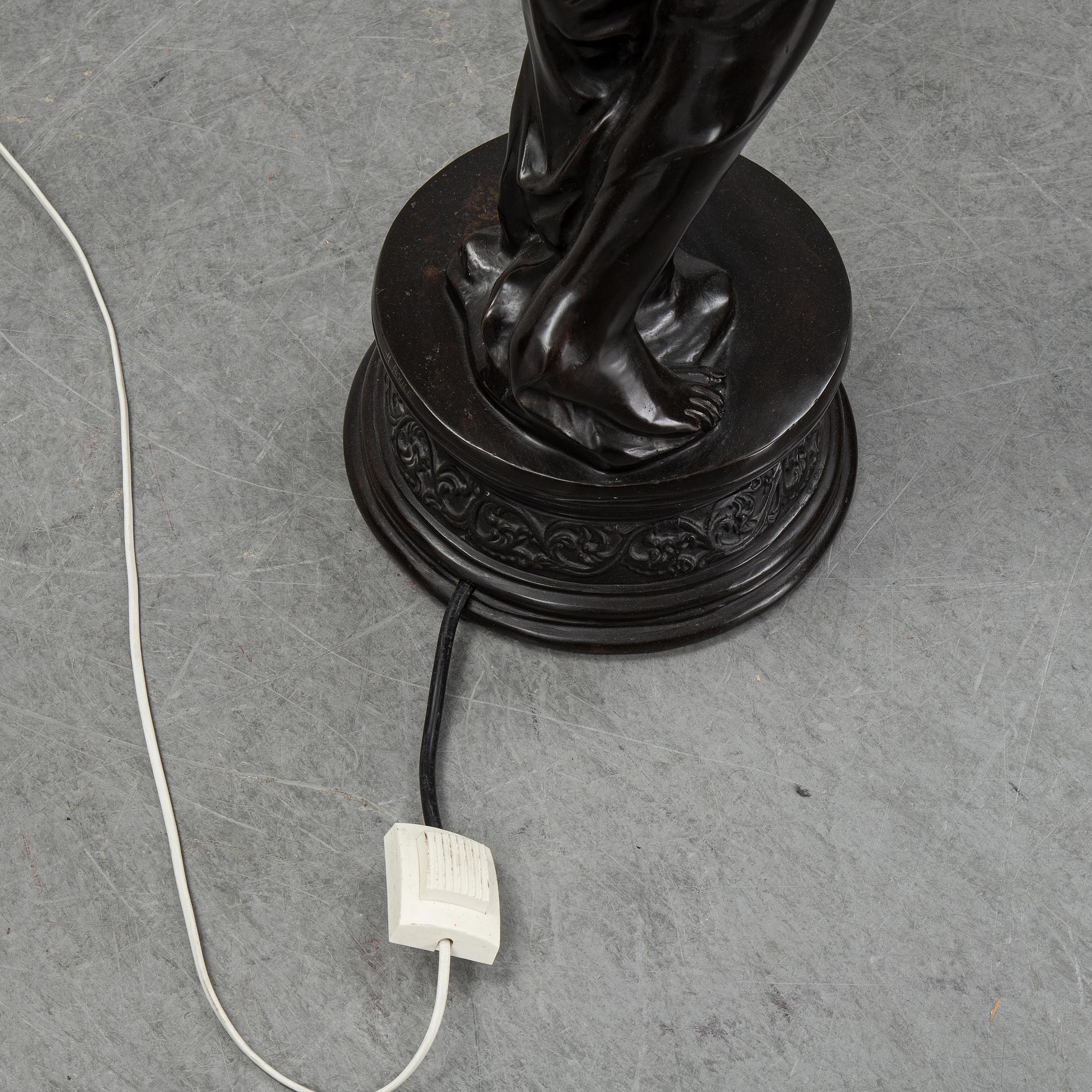 A floor lamp, second half of the 20th century.