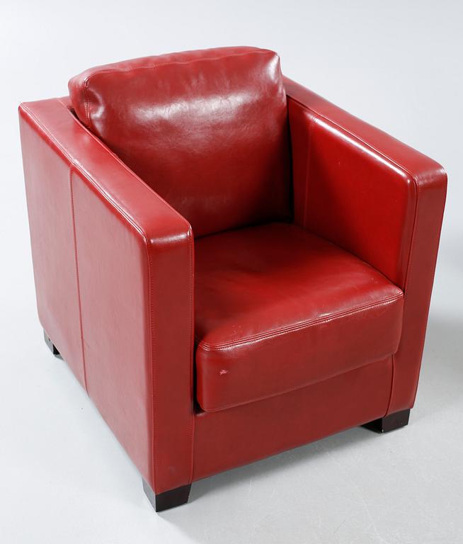 A pair of arm chairs by Sia home fashion, late 20th century.
