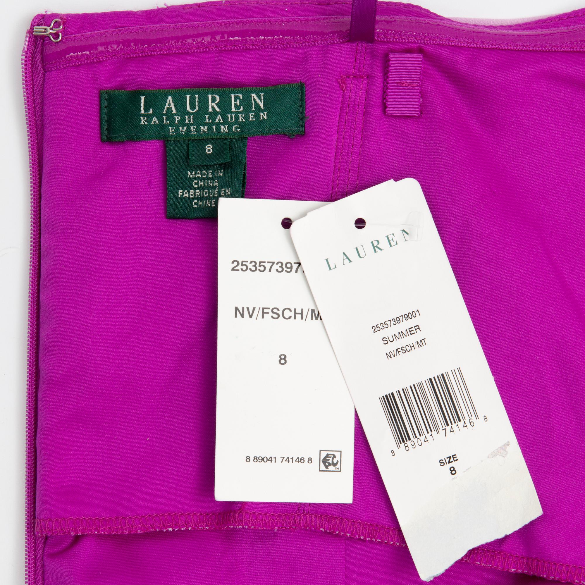 RALPH LAUREN, AFTONKLÄNNING, storlek 8(US).