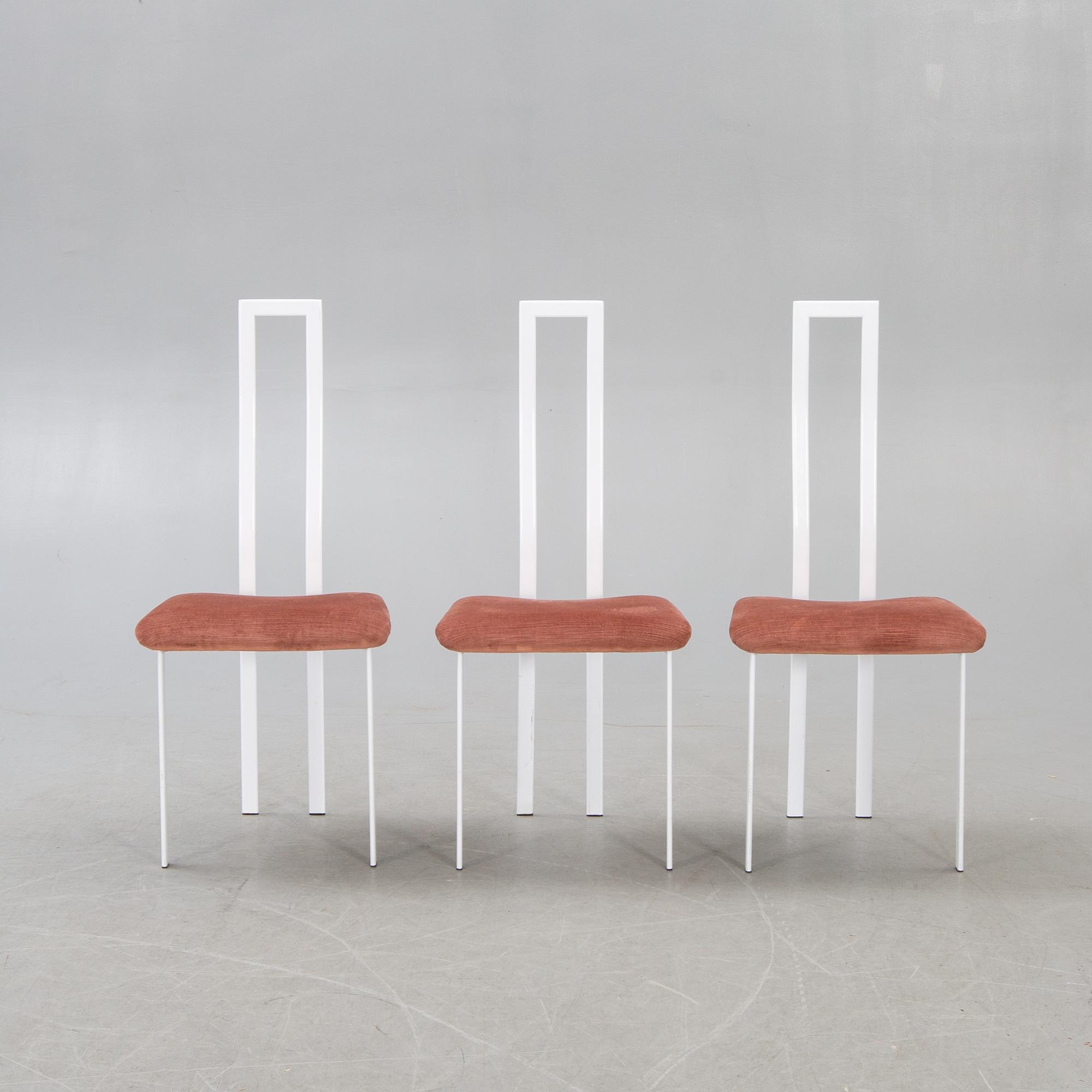 Chairs, 6 pcs, Cattelan Italia, 1980s.