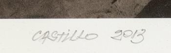 Jorge Castillo, pigment ink print signerad och numrerad 3/10.
