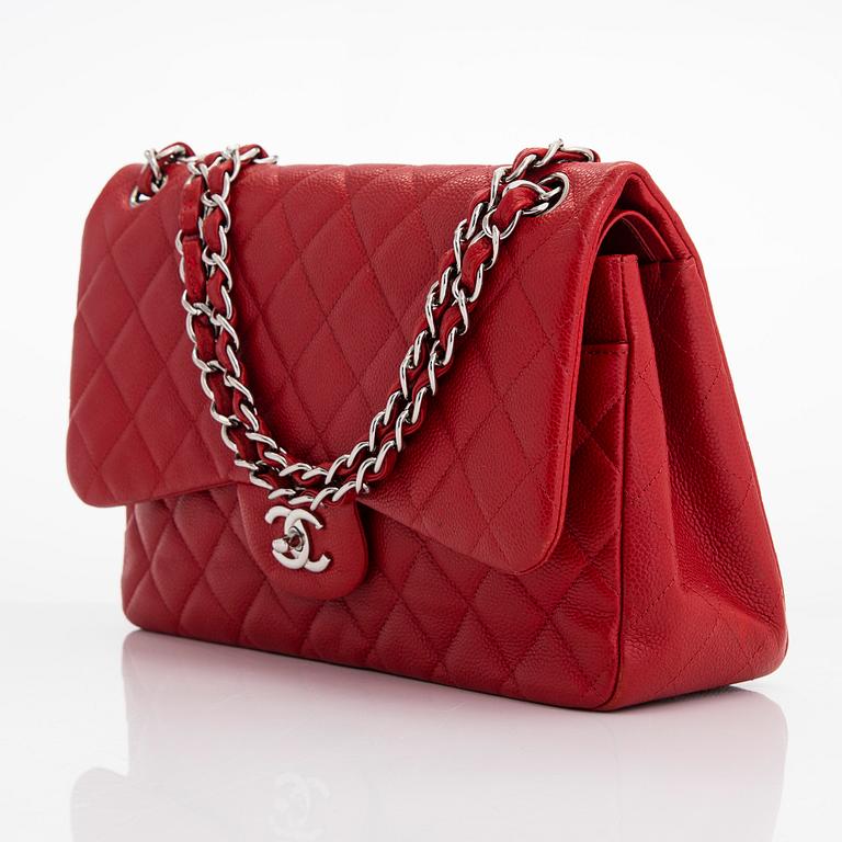 Chanel, a "Jumbo double Flap bag" shoulder bag, 2014.