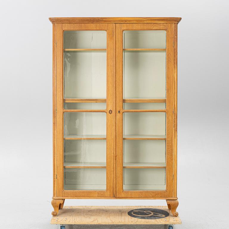 Display cabinet, circa 1900.