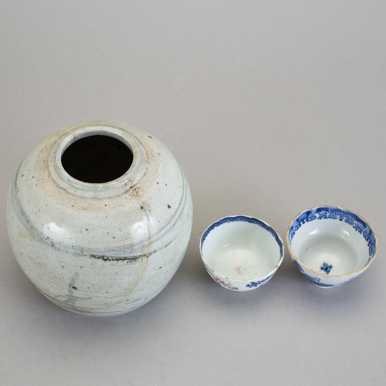 PARTI PORSLIN, 8 delar, porslin, Kina, 17-/18-/1900-tal.