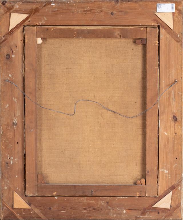 Severin Nilson, oil on canvas, signed.