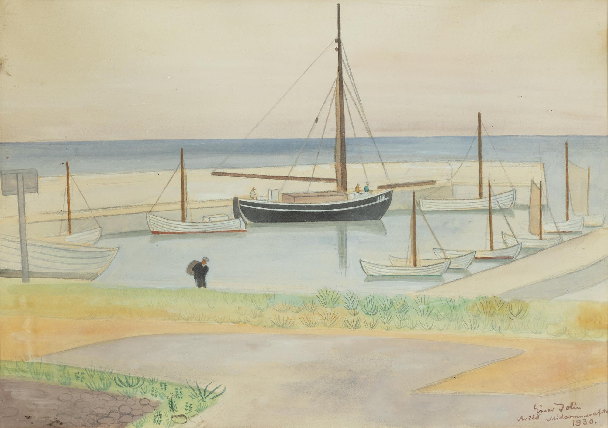 Einar Jolin, "Arild, Midsommarafton 1930".