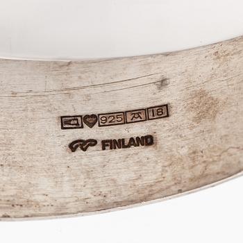 Pekka Piekäinen, bracelets, 3 pcs, silver, Platinoro, 1986-2007.