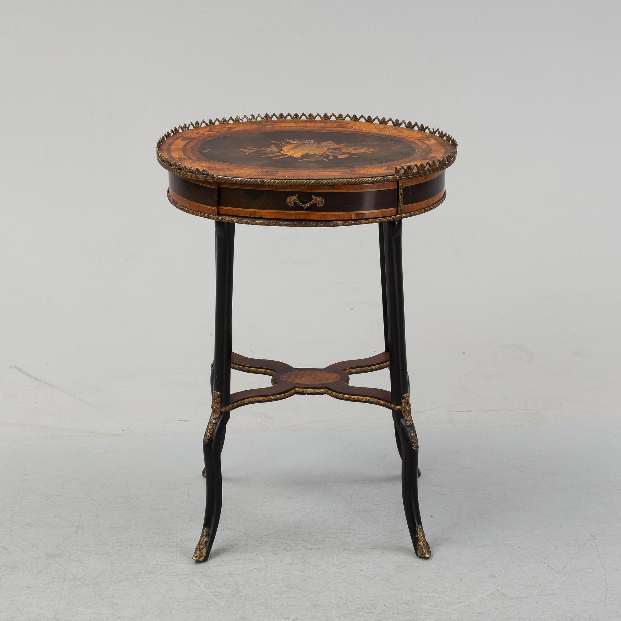 A ca 1900 sewing table.