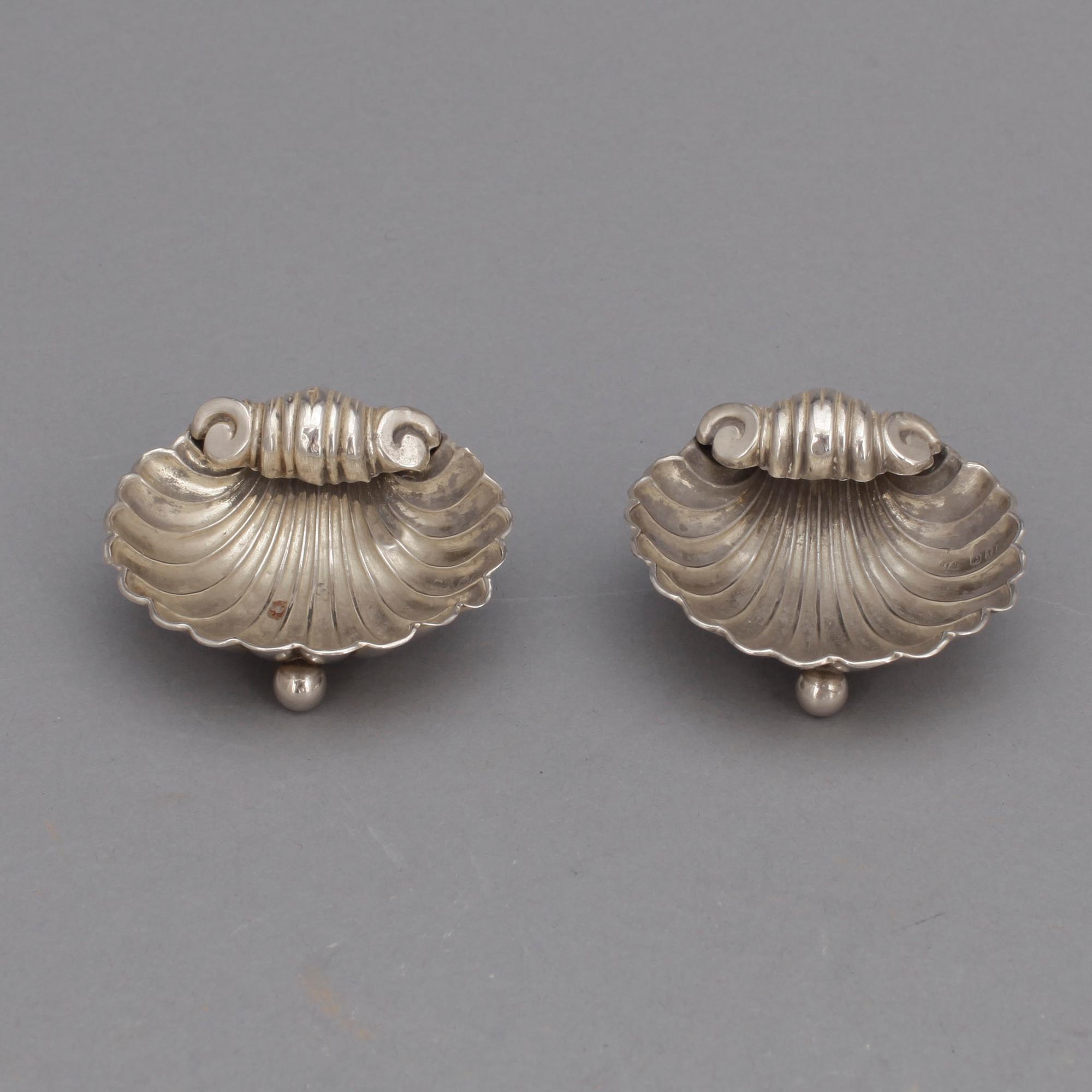 PARTI SILVER, 5 delar. Tot ca 220 g. Bl a Birmingham 1897.