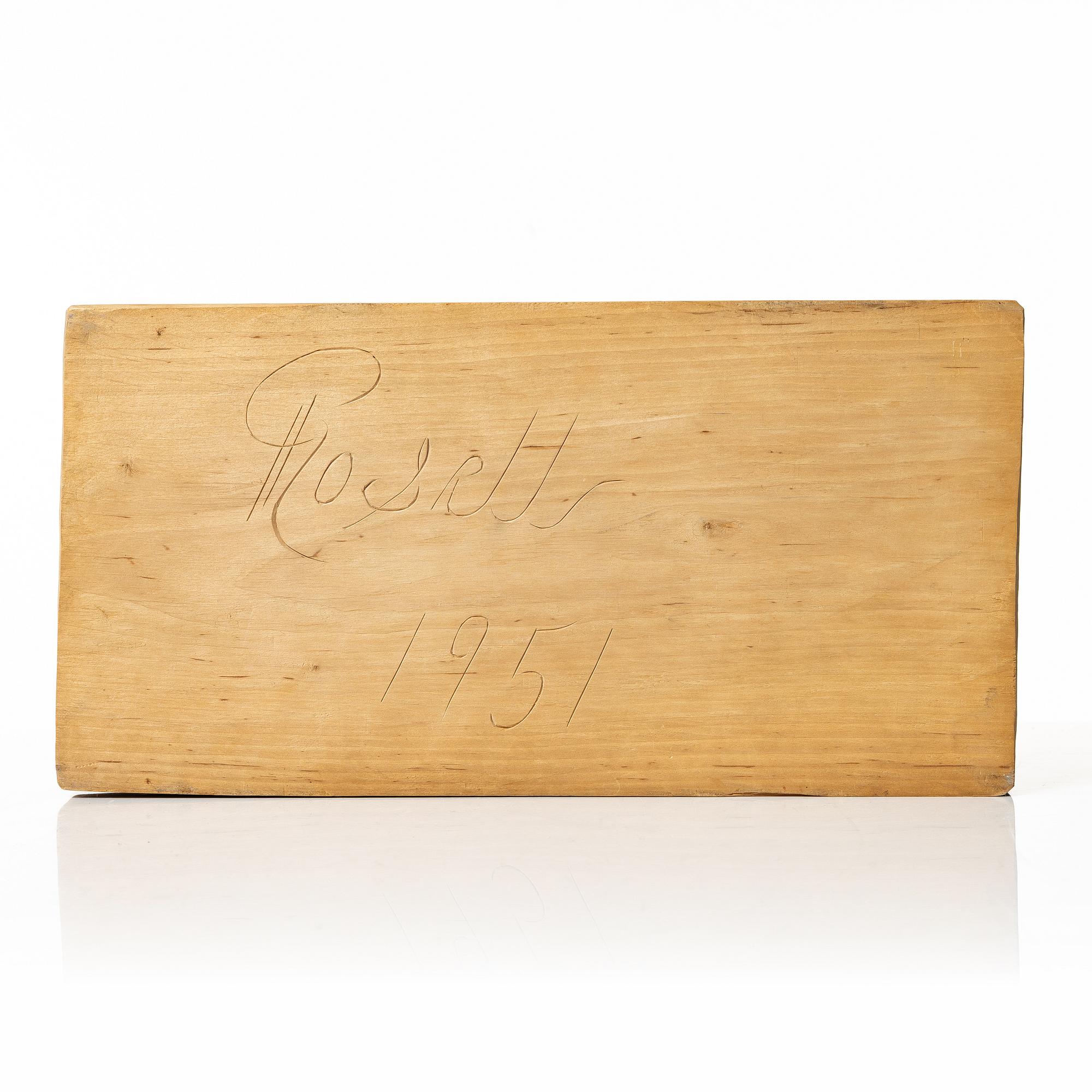 Herman Rosell, Man at the workbench.