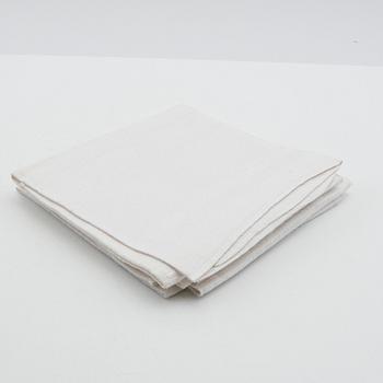 Napkins a total of 73 pcs damask various patterns first half of the 20th century.