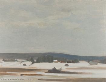 Eero Nelimarkka, Winter Landscape.