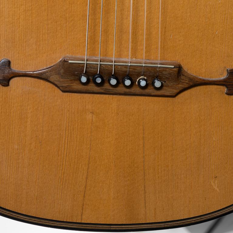 Richard Jacob, akustisk gitarr, 1913, Tyskland.