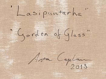 Asta Caplan, "Lasipuutarha".