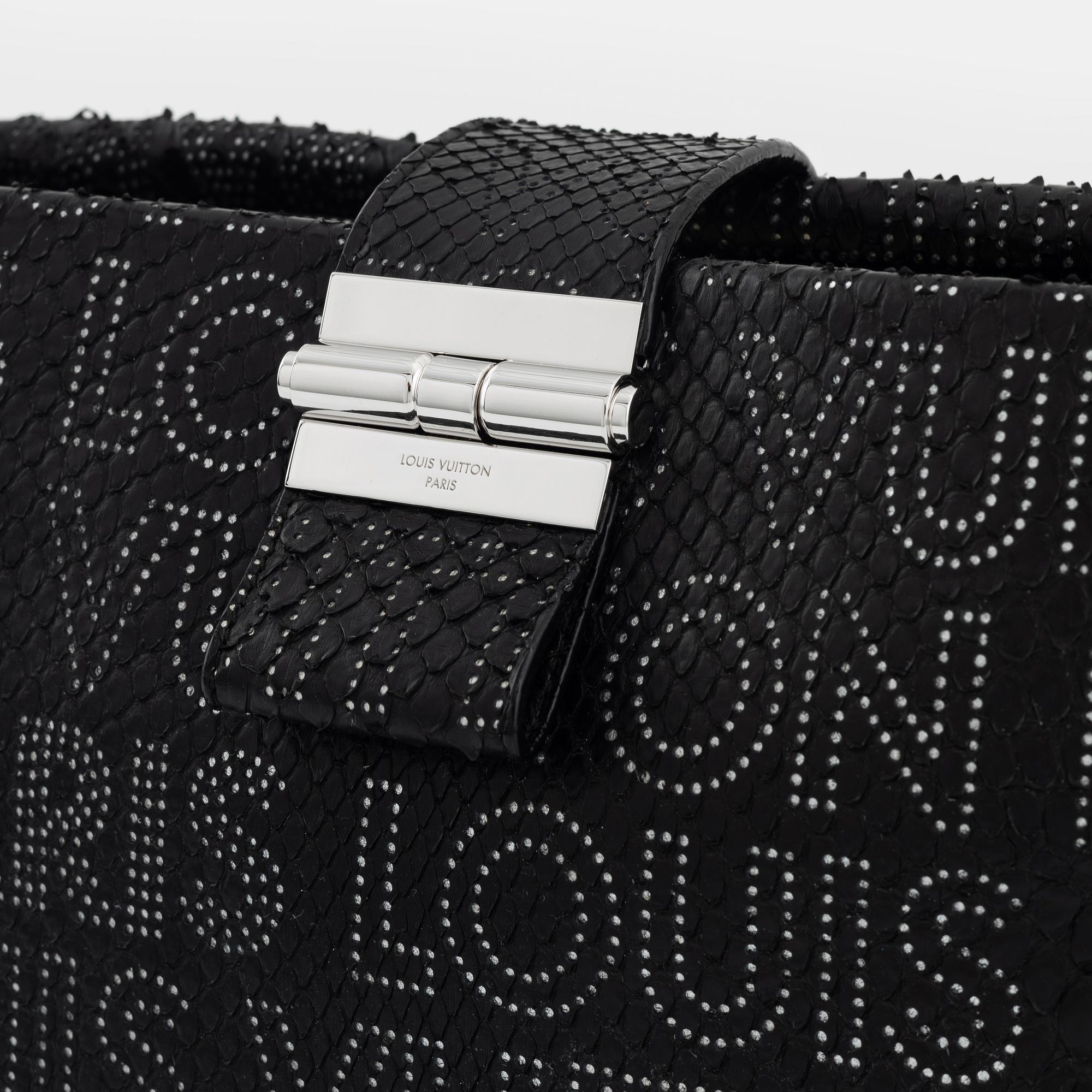Louis Vuitton, a 'Lutece black' bag, 2008.