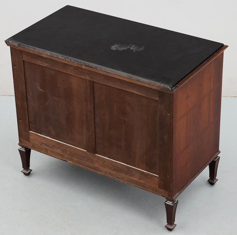 An Axel Einar Hjorth palisander chest of drawers, probably by cabinetmaker Hj Wickström 1927.