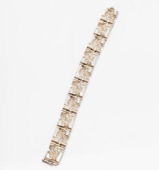 Jorma Laine, armband, silver, Kultateollisuus 1972.