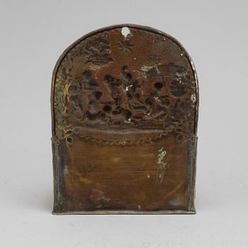 BESTICKHÅLLARE, mässing, 1700-/1800-tal.