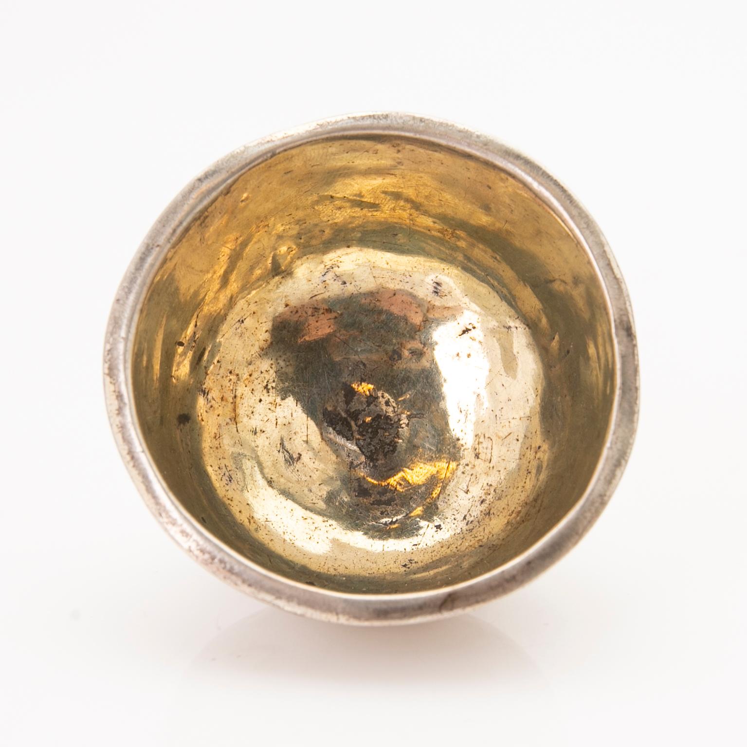 Tumbler, silver, Peter Gadd (active 1750–1764), Kristianstad.