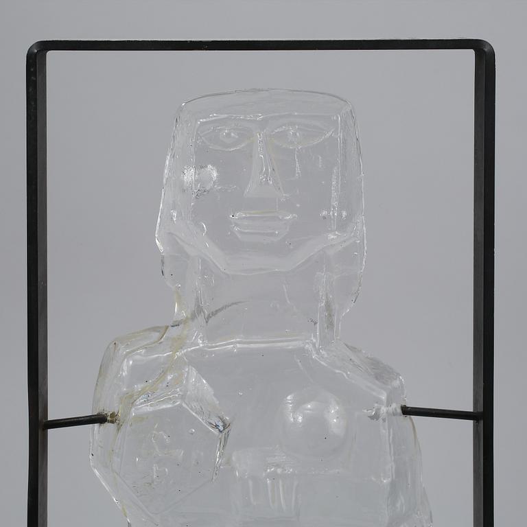 ERIK HÖGLUND, skulptur, glas, Boda, osignerad, 1900-talets andra hälft.