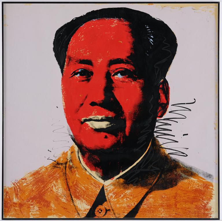 Andy Warhol, "Mao".