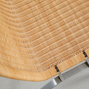 A "PK-22" armchair by Poul Kjaerholm, E Kold Christensens, Denmark, 20th century.