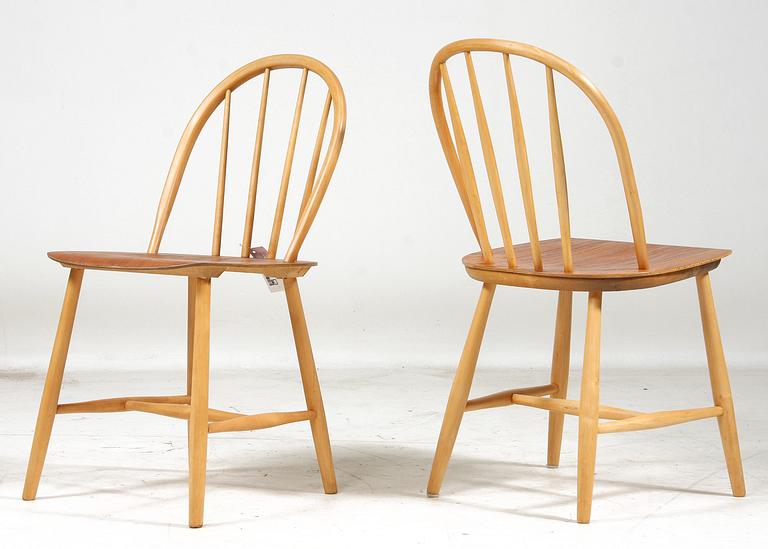 STOLAR, 2 + 2 st, AB Nässjö Stolfabrik, resp Edsbyverken, 1950-tal.