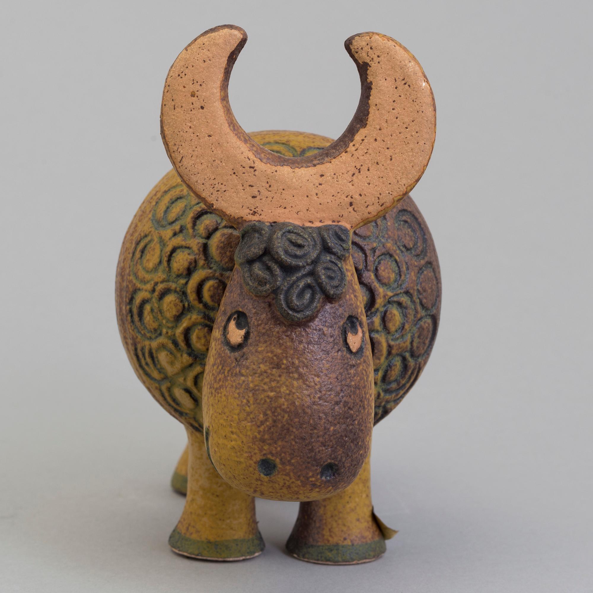 LISA LARSON, figurin, stengods, 