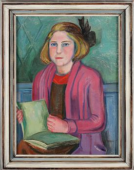 EDVARD WALLENQVIST, olja på duk, signerad.