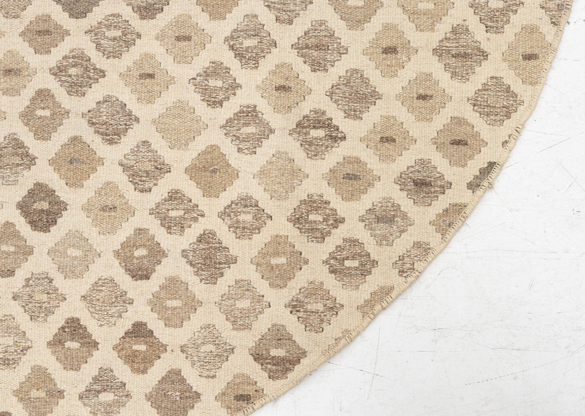 Matta, Nomad Kelim, diameter ca 100 cm.