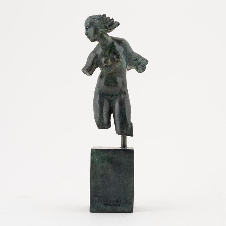 Carl Milles, after, a bronze sculpture.