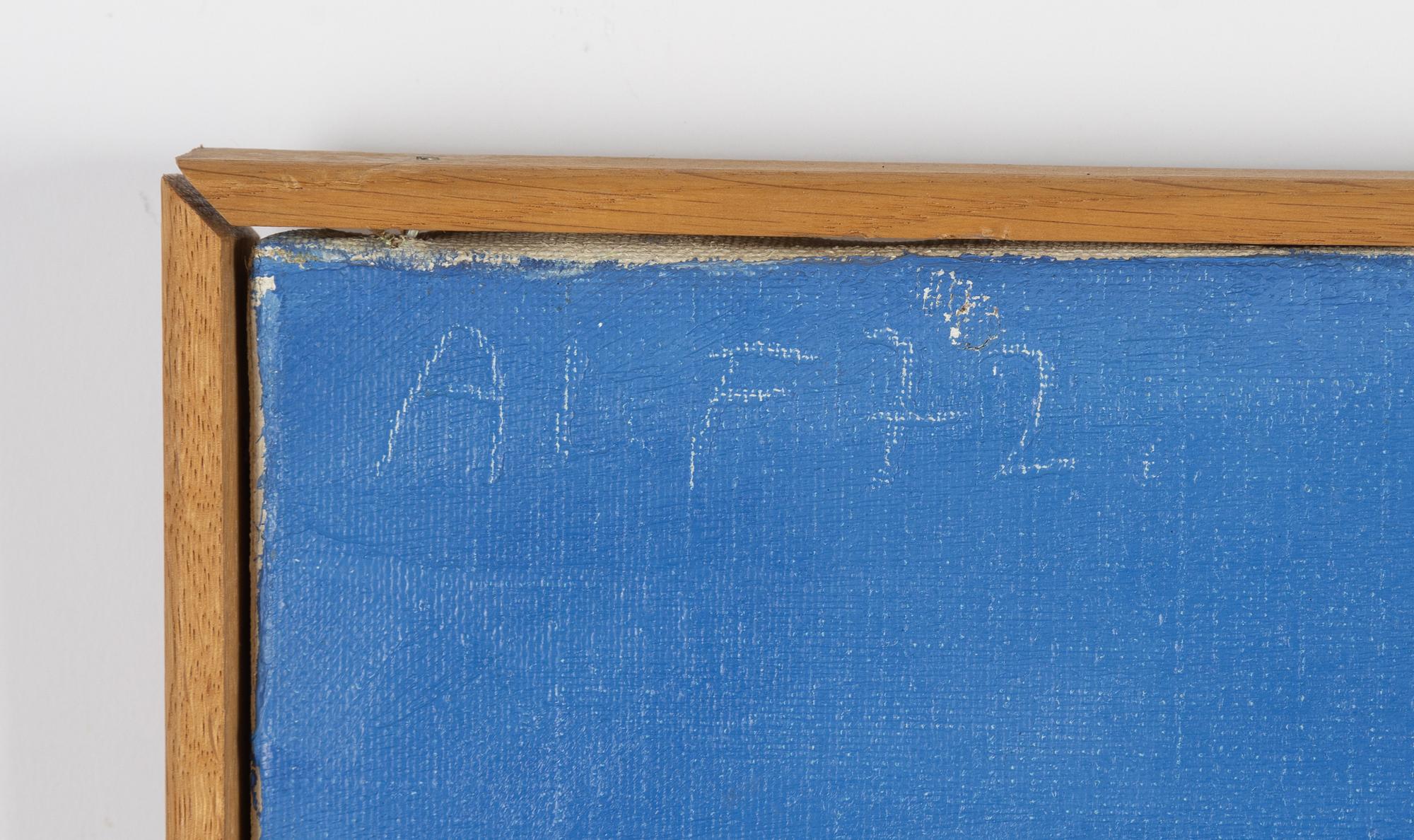 Alf Olsson, oil on canvas, signed and dated -72.