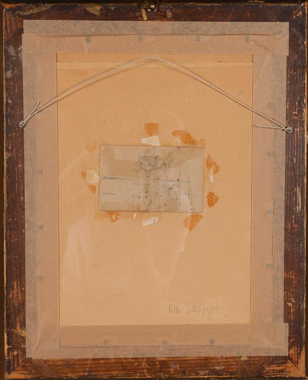 Albert Edelfelt, tussipiirustus, ei signeerattu.