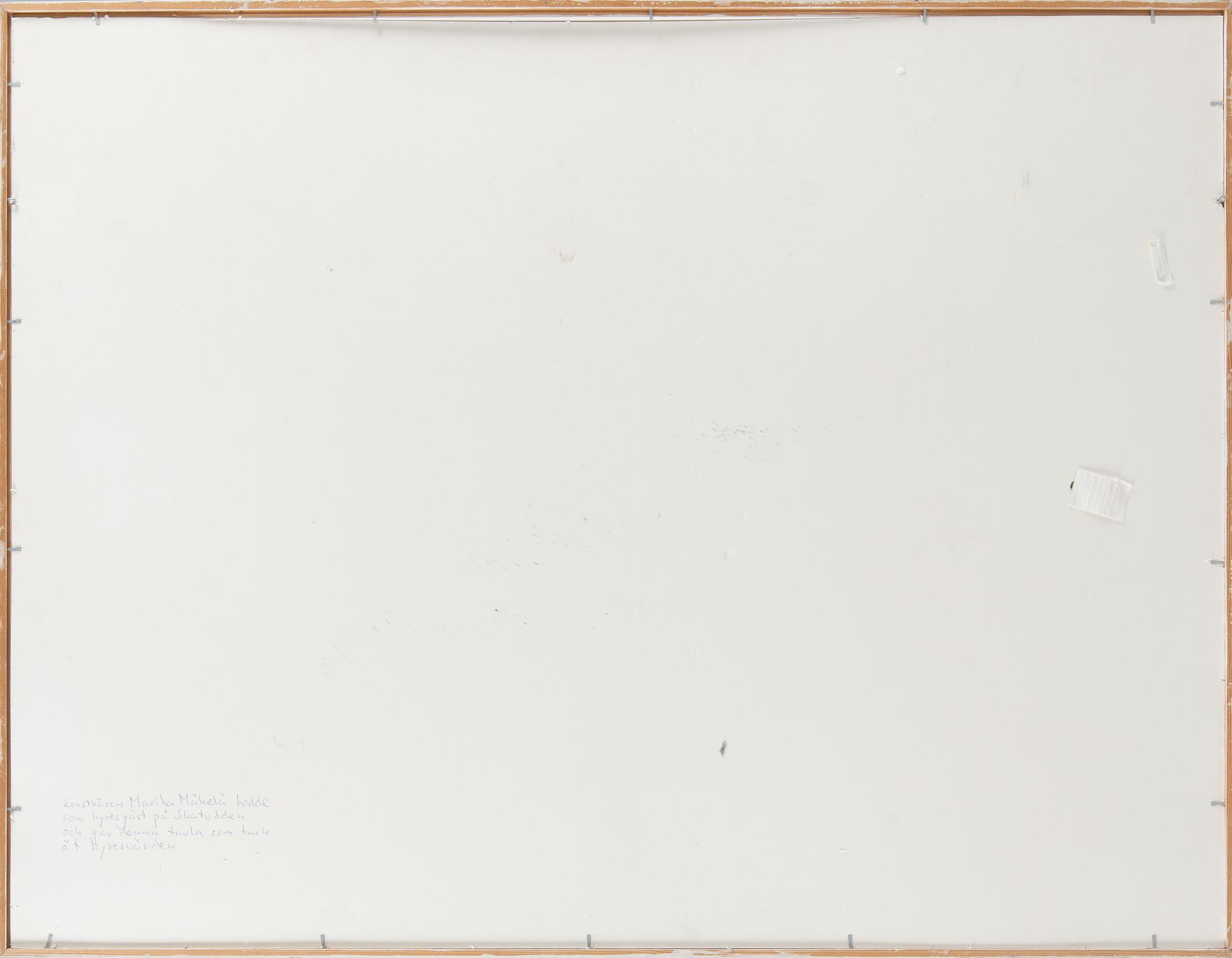 Marika Mäkelä, Sininen sommitelma.